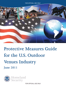 Protective Measures Guide for the U.S. Outdoor Venues Industry