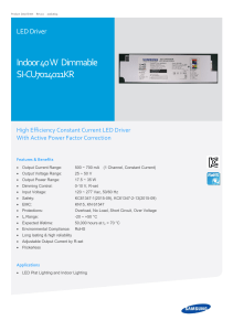 Indoor 40 W Dimmable SI-CU7014011KR