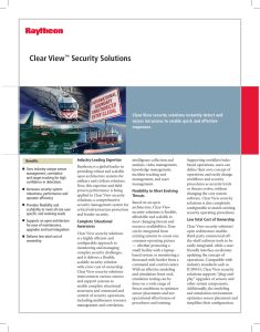 Clear View™ Security Solutions