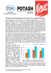 pdf: Standard recommendations cannot make a poor soil