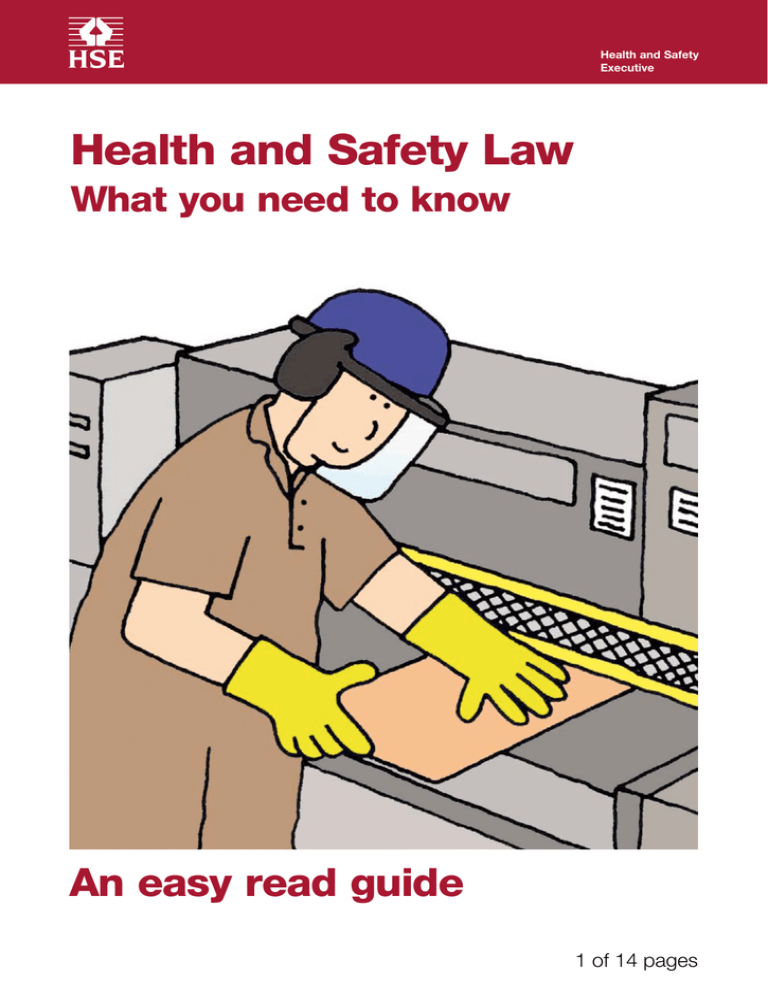 Health And Safety Law