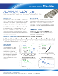 aluminum alloy 7085