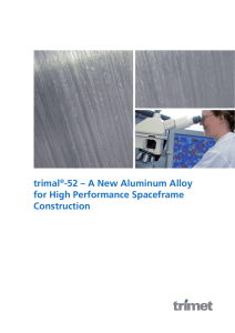 trimal®-52 – A New Aluminum Alloy for High Performance