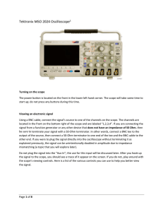 Tektronix MSO 2024 Oscilloscope1