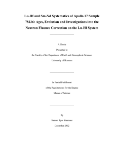 Lu-Hf and Sm-Nd Systematics of Apollo 17 Sample 78236: Ages