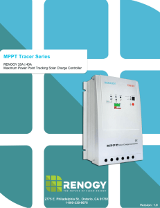 MPPT Tracer Series