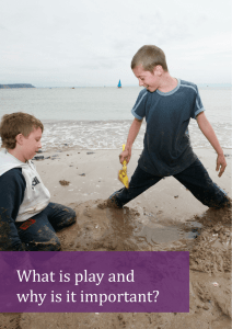 What is play and why is it important?