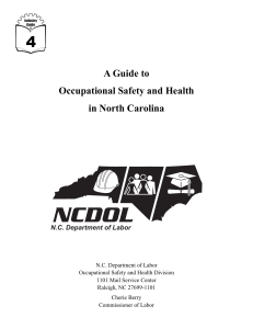 A Guide to OSHA in North Carolina