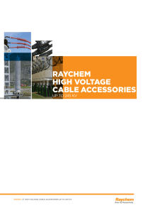 raychem high voltage cable accessories