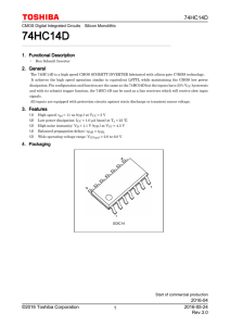 74HC14D - Toshiba
