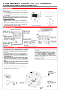 iPCAM-WO Outdoor Wireless Internet Video Camera