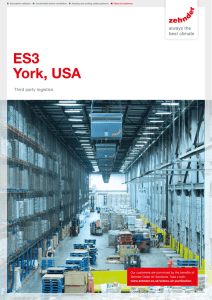 ES3 York, USA