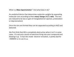 What is a Mass Spectrometer? And what does it do? - Cavanagh-lab