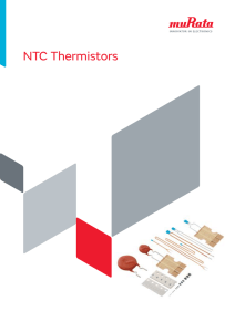 NTC Thermistors