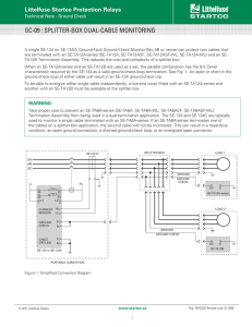 gc-09 : splitter-box dual-cable monitoring