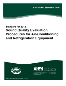 Sound Quality Evaluation Procedures for Air-Conditioning