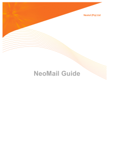 NeoMail Guide