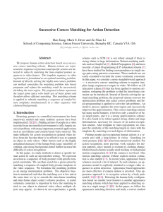 Successive Convex Matching for Action Detection