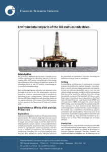 Environmental Impacts of the Oil and Gas Industries