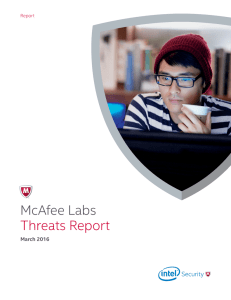 McAfee Labs Threats Report: March 2016