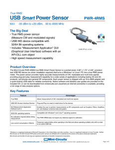USB Smart Power Sensor