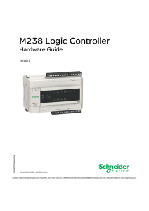 Schneider Electric M238 Logic Controller Hardware Guide