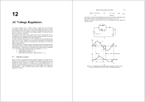 AC Voltage Regulators
