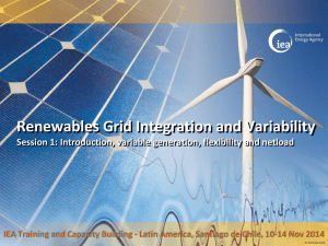 Renewables Grid Integration and Variability