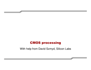 CMOS processing