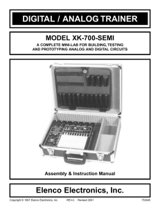 digital / analog trainer