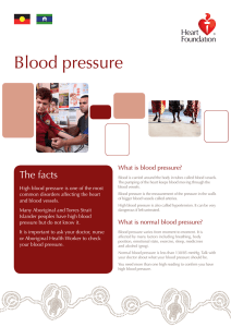 Blood pressure - The Heart Foundation