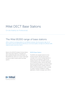 Mitel DECT Base Stations