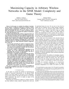 Maximizing Capacity in Arbitrary Wireless Networks in the SINR