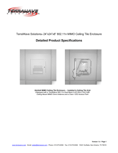 Detailed Product Specifications