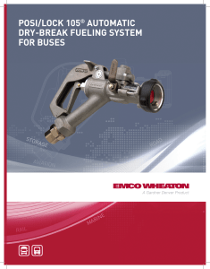 posi/lock 105® automatic dry-break fueling system for buses
