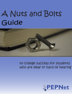 Nuts and Bolts Guide