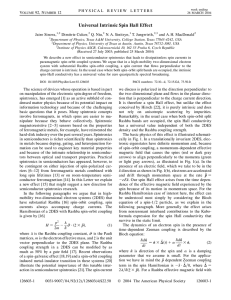 Phys. Rev. Lett. 92, 126603 - Department of Physics