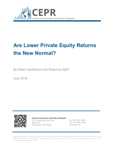 Are Lower Private Equity Returns the New Normal?