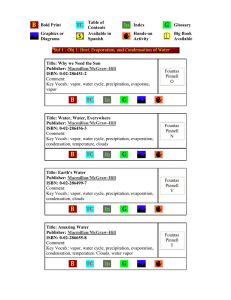 Bold Print Table of Contents Index Glossary Graphics or Diagrams