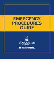 emergency procedures guide