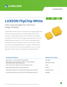 LUXEON FlipChip White