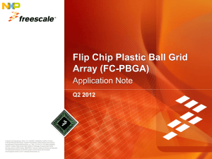 FC-PBGA, Flip Chip Plastic Ball Grid Array (FC-PBGA)