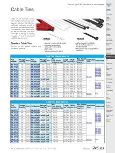 Cable Ties - AutomationDirect