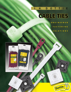 Cable Ties - L.H. Dottie