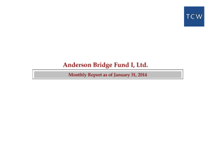 Anderson Bridge Fund I, Ltd.