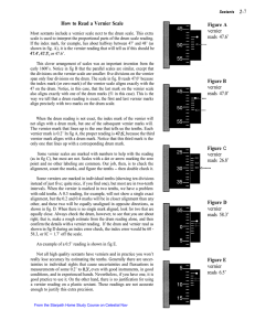 How to read Vernier Scales