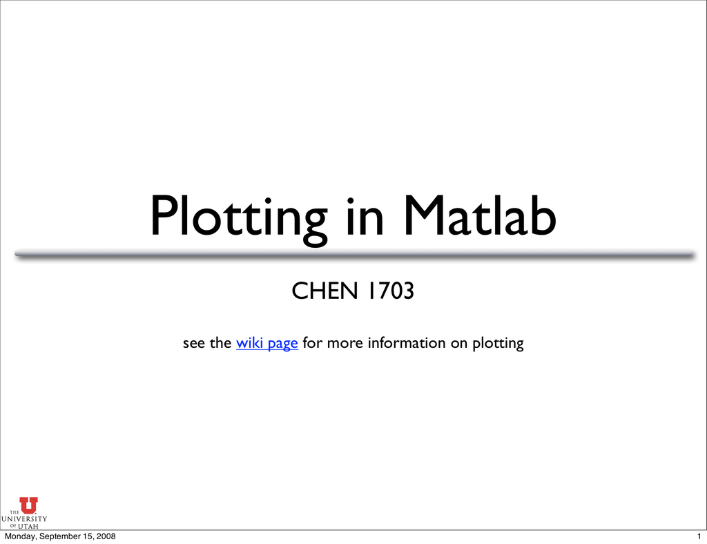 plotting 2 functions in matlab