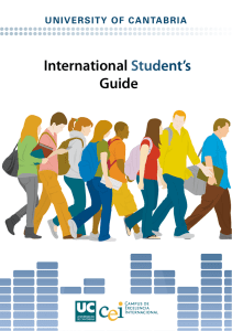 International Student`s Guide - Universidad de Cantabria