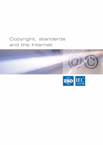 Copyright, standards and the Internet