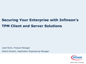 Securing Your Enterprise with Infineon`s